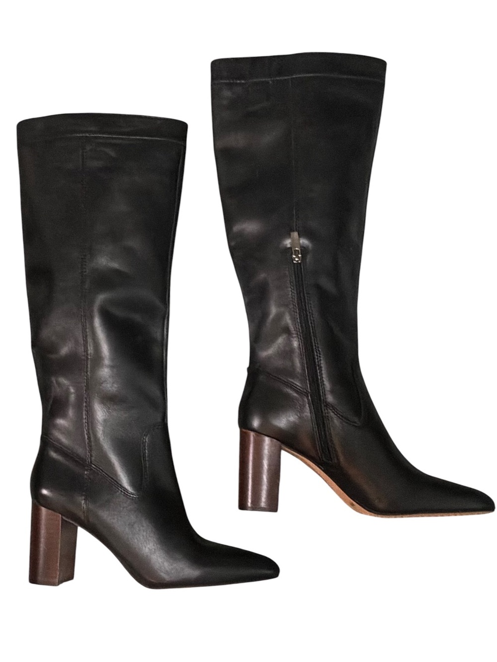Vince Camuto Casey Leather Knee High Boots